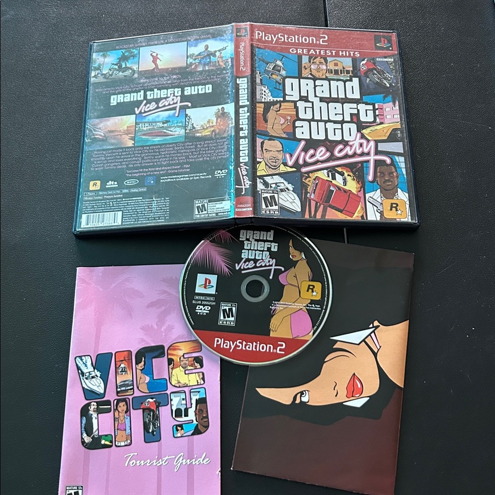 Sony PlayStation Grand Theft Auto Vice City GUC!